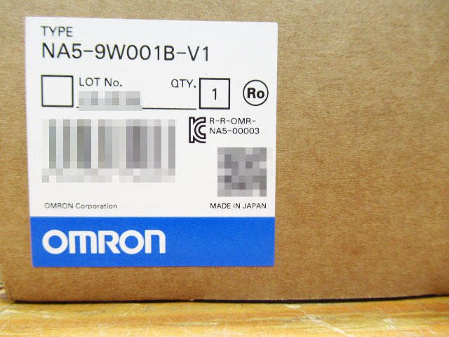 未使用品 OMRON オムロン NA5-9W001B-V1 プログラマブルターミナル モニター 管理5C1116K-F03