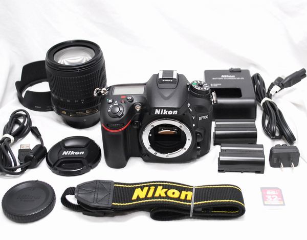 【新品級の超美品 3419ショット・豪華セット】Nikon ニコン D7100 AF-S 18-105mm VR_画像1