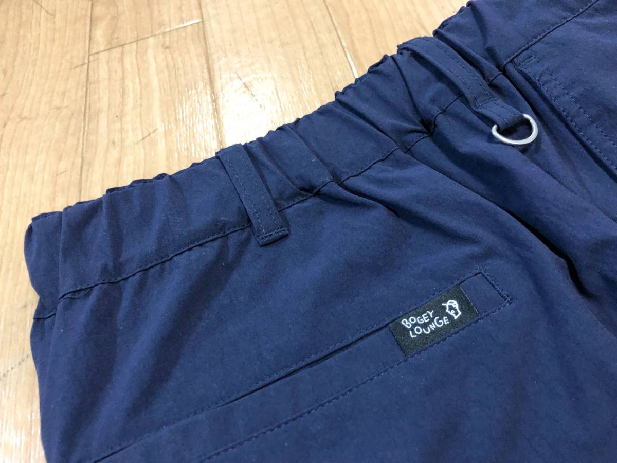 EVEN BOGEY LOUNGE GOLF 秋冬 吸水速乾、撥水、ストレッチ ウエストコード ロングパンツ 3F101-129BG(67)９４－１０４_画像5