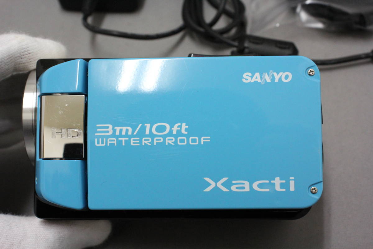 ■アキバカメラ■　サンヨー（SANYO）　Xacti DMX-WH1E デジタルビデオカメラ　並品ですかね！_画像5