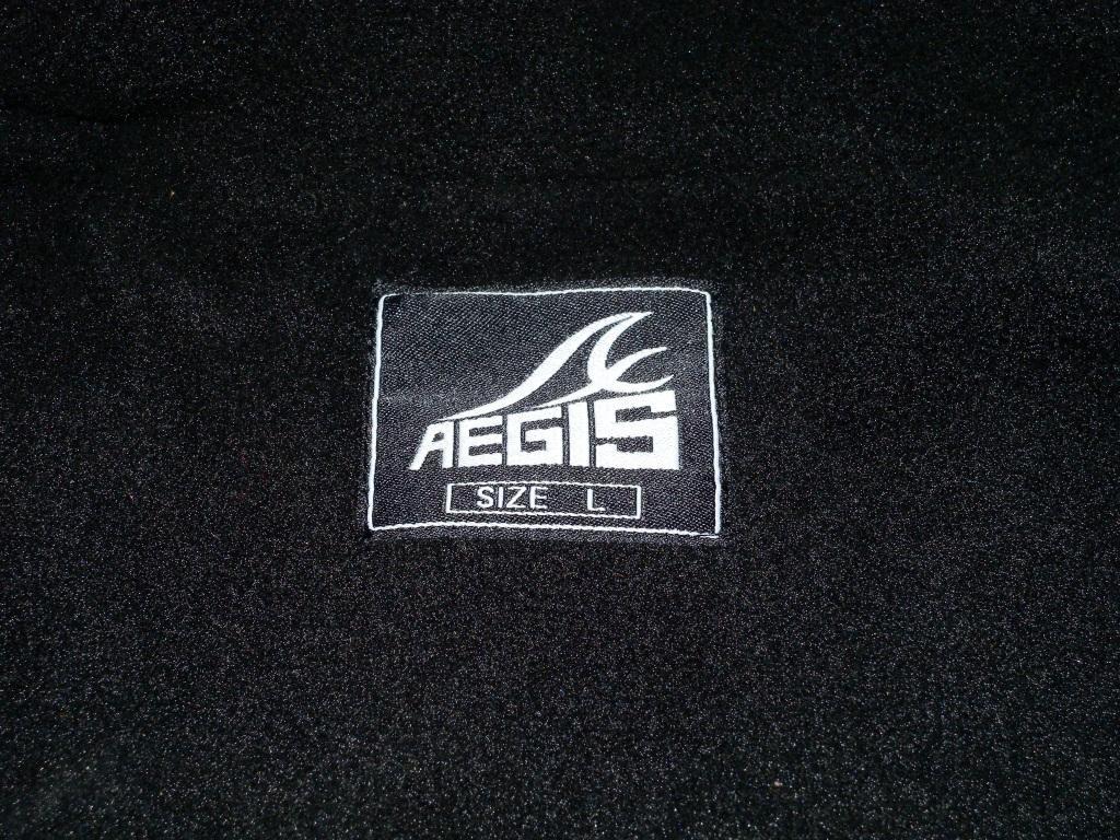 美品 ワークマン workman AEGIS イージス 透湿 防水 防寒 中綿 止水ジッパー レインジャケットPERFECT(パーフェクト）モンベル より安価 _AEGIS の証 サイズLと表記されています