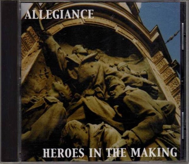 ＊中古CD ALLEGIANCE/HEROES IN THE MAKING 2001年作品1st 京都パンクロック THE GRIFFIN LRF VSE SANDIEST RUST CREED BALZAC_画像1