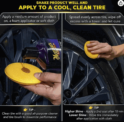 Meguiar's G7516 タイヤ艶出し剤 エンデュランスタイヤジェル 473ml 【新品】_画像3