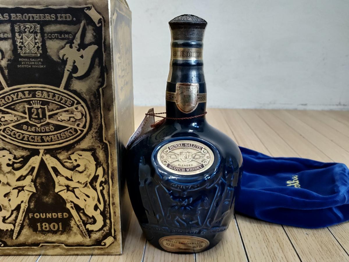 ■ROYAL SALUTEロイヤルサルート 21年物 スコッチウイスキー 700ml 40%_画像1