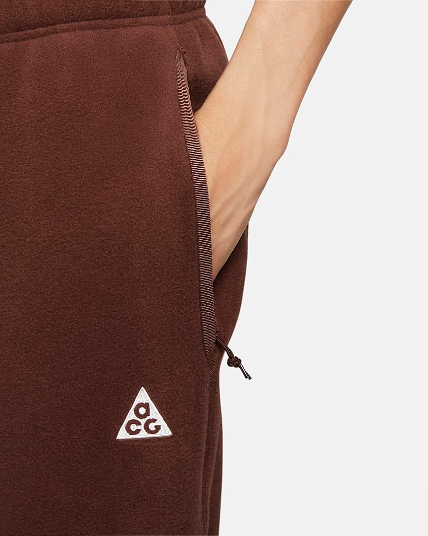 新品 NIKE ACG Polartec pant Lsize 刺繍 ブラウン ナイキ 新品 NIKE ACG Polartec pant Lsize 刺繍 ブラウン ナイキ