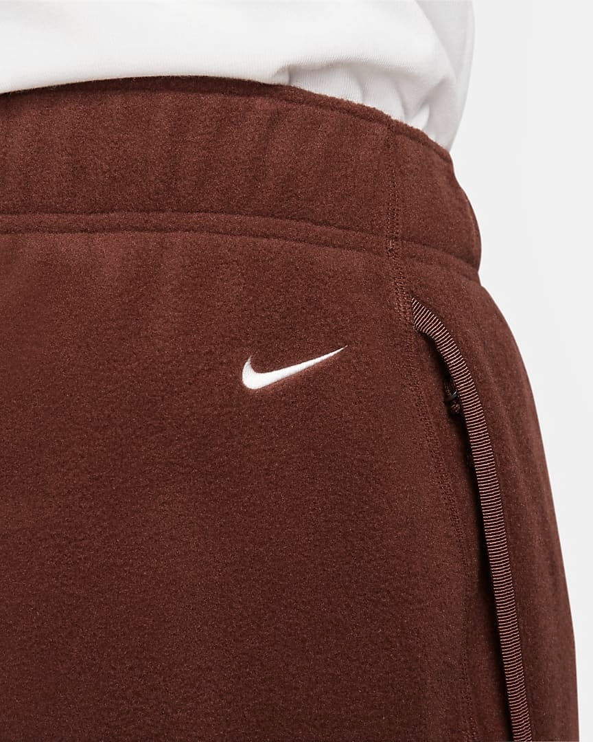 新品 NIKE ACG Polartec pant Lsize 刺繍 ブラウン ナイキ エーシージー ポーラテック ウルフツリー パンツ フリース スウッシュ 保温 _画像6