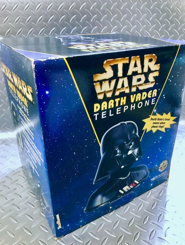 ★銀河の覇者・降臨！新品未使用 1994年製★送料無料 ★STAR WARS ダースベイダー 電話/スターウォーズ/ TELEPHONE/テレフォン・フィギュア