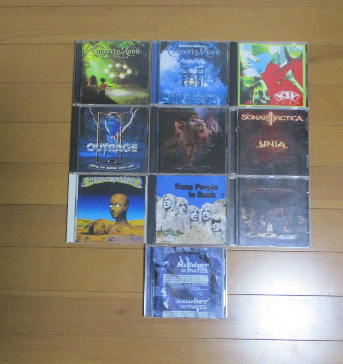 ★ハードロック、ヘビーメタルのCD、10枚セット。国内盤、輸入盤、廃盤、レア、CONCERTO MOON、聖飢魔Ⅱ等★_画像2