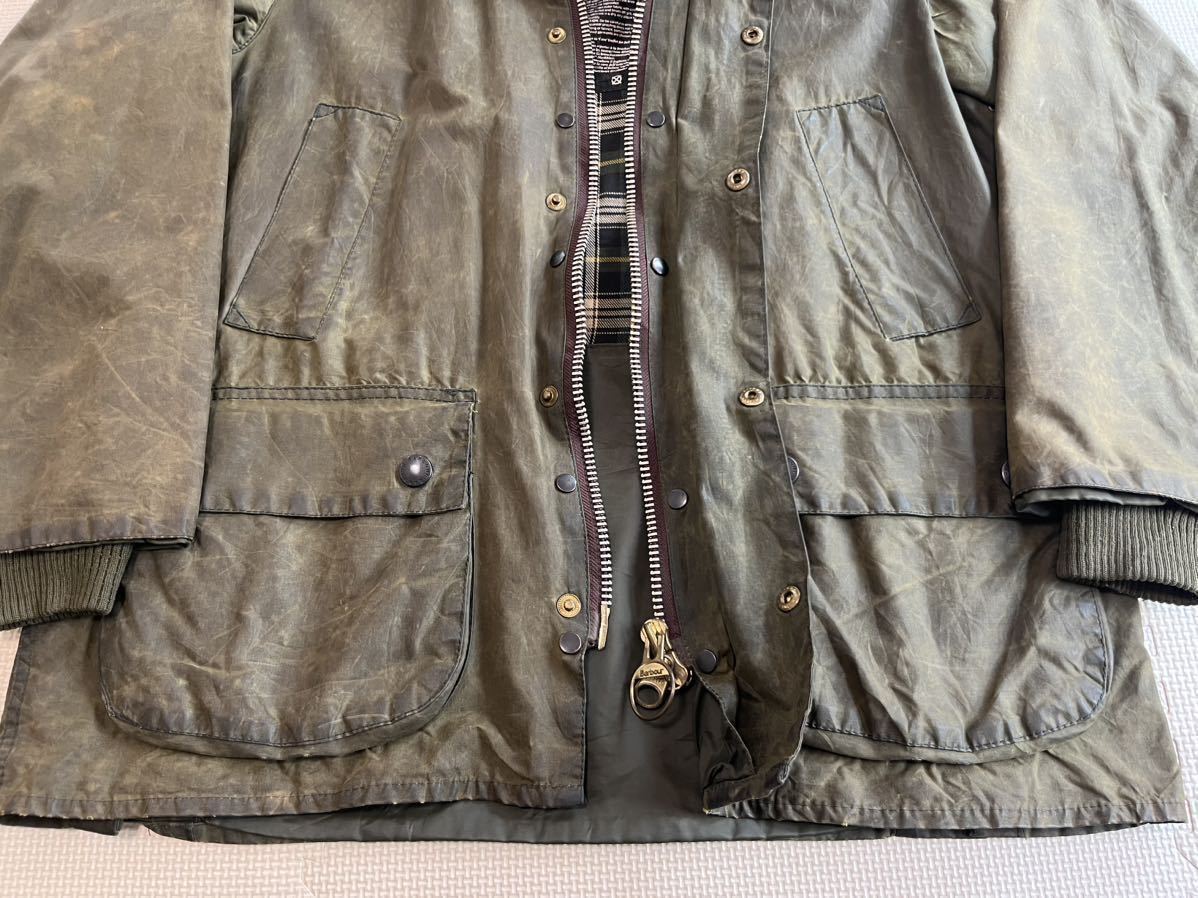 【vintage】Barbour ビデイル 38程度 チンスト ピンバッジ _画像4