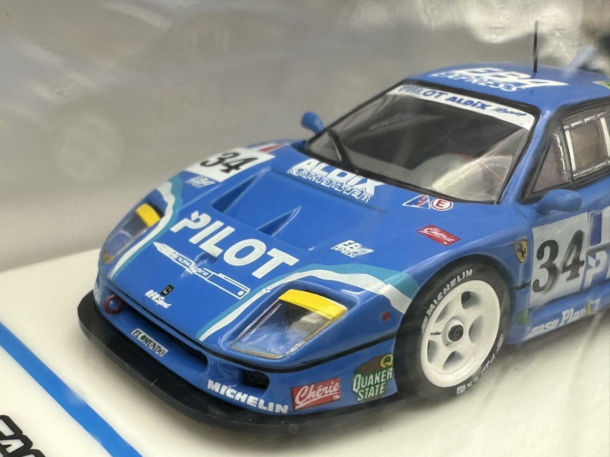 TARMAC WORKS /ixo models ★1/64 ★フェラーリ　Ferrari F40 LM 24h of Le Mans 1995#34（左ハンドル）★未開封★即決_画像6