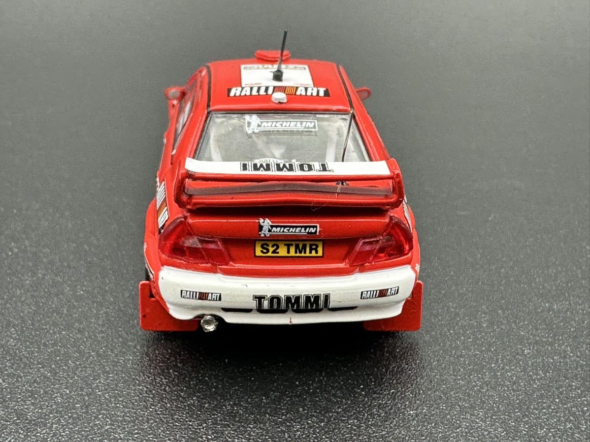 TARMAC WORKS 1/64★グループA三菱ランサーエボリューション6ニュージーランドラリー1999ウイナー#1（左ハンドル）★希少完売品★即決_画像5