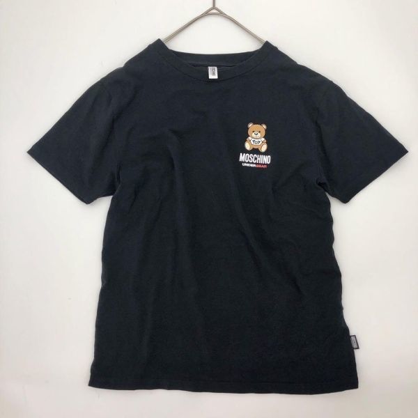 Moschino モスキーノ　Tシャツ　半袖　くま　ベア　黒　S_画像1