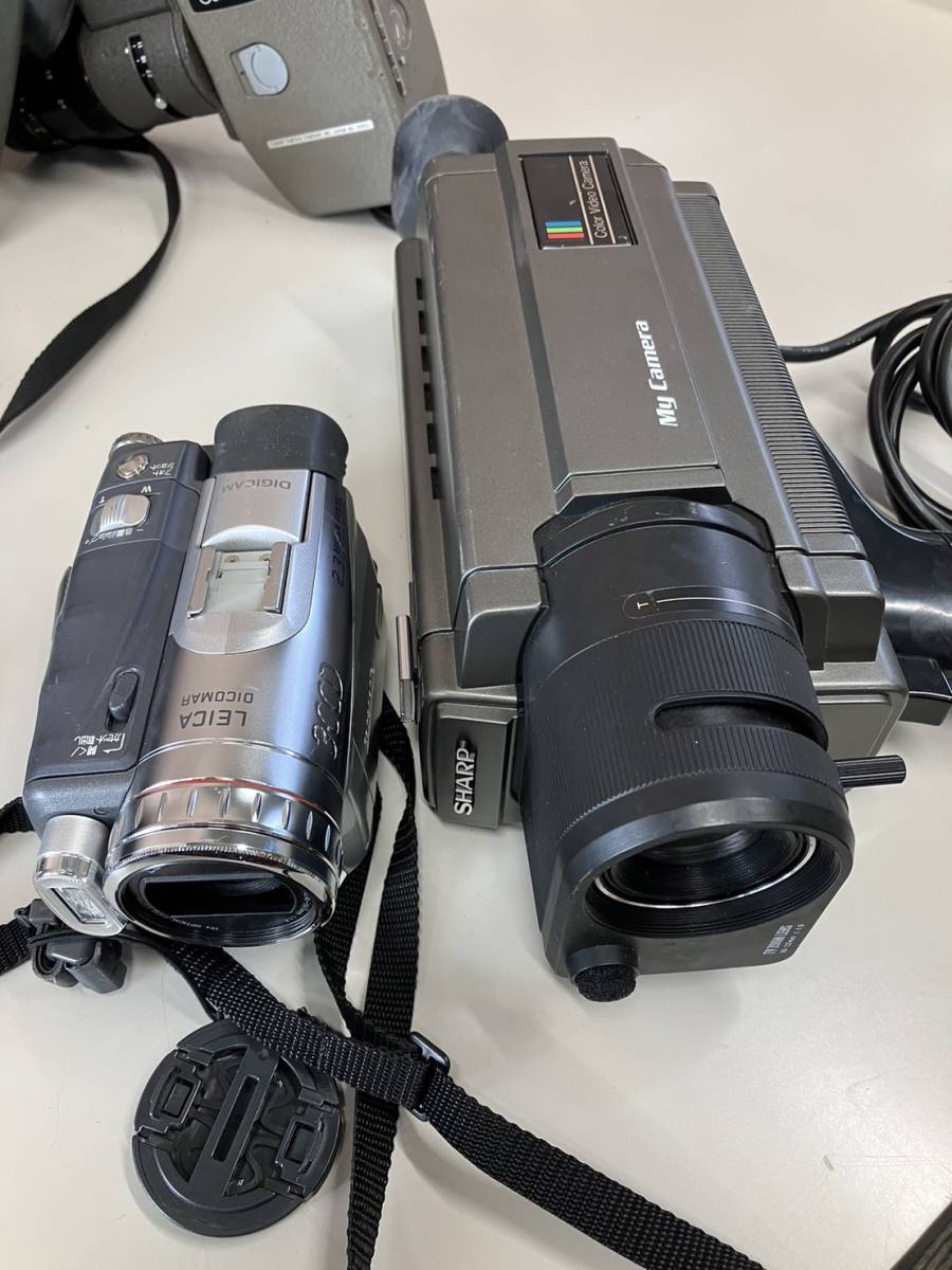 ビデオカメラ まとめて9台 Canon TOSHIBA SONY他 動作未確認 ジャンク品の画像6