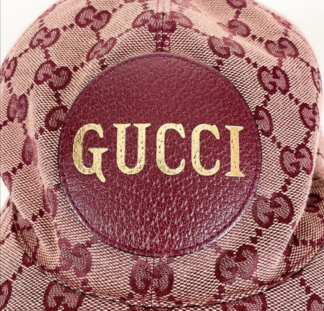 GUCCI グッチ　オリジナルGG キャンバス　ロゴ　ベースボール　キャップ　帽子　XL ほぼ未使用_画像8