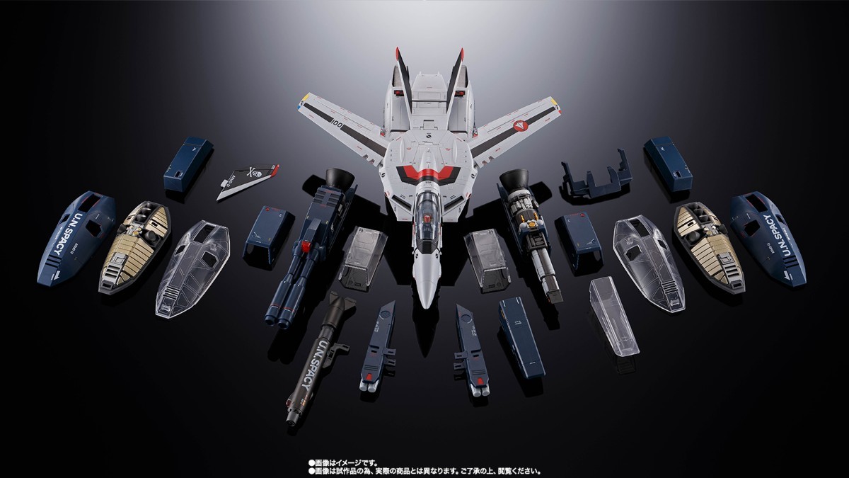 【新品未開封】DX超合金 劇場版 VF-1S ストライクバルキリー （一条輝機） メカニック エディション プレミアムバンダイ_画像3