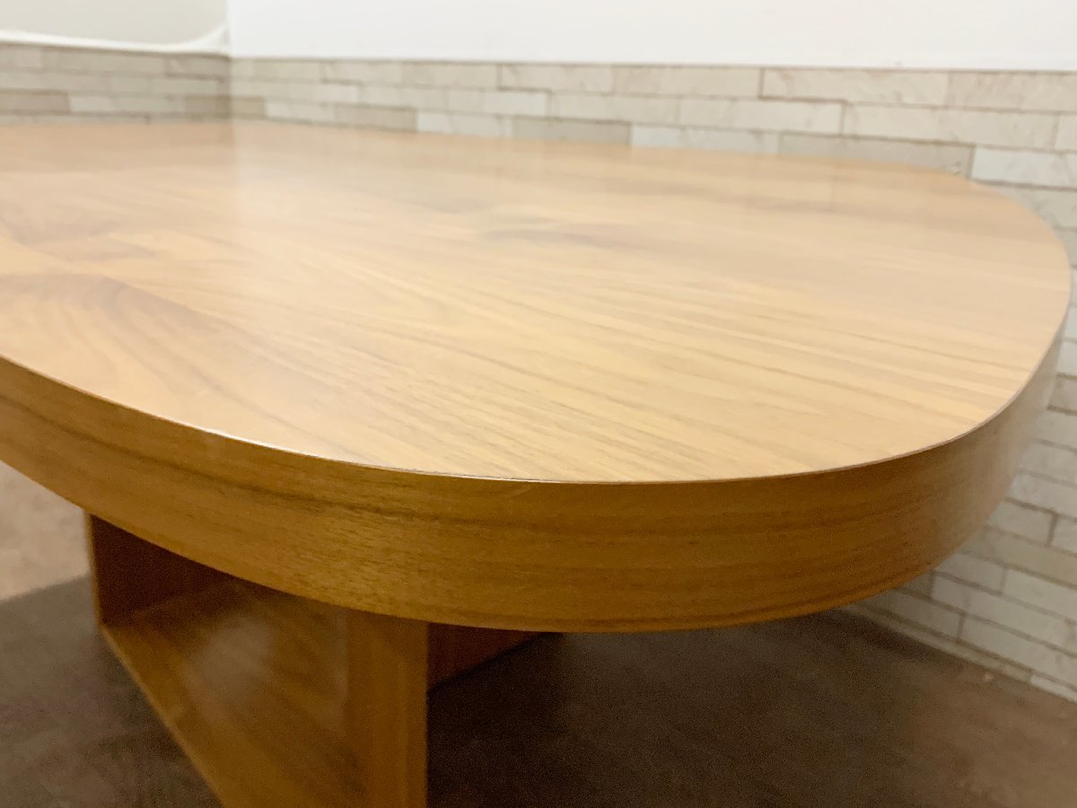 高級 TECTA テクタ M21 ダイニングテーブル 食卓机 木製 チェリー材 バウハウス アクタス取扱 定価69万円 175×135cm_画像6