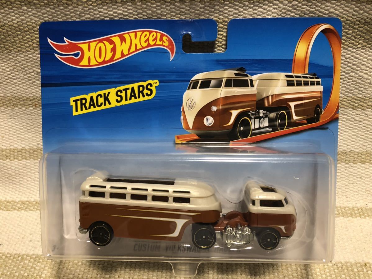 ■新品購入！未開封レア絶版！Hot Wheels ホットウィール ワーゲントラックスターズ　セピアVW TRACK STARS CUSTOM VOLKSWAGEN HAULER_画像5