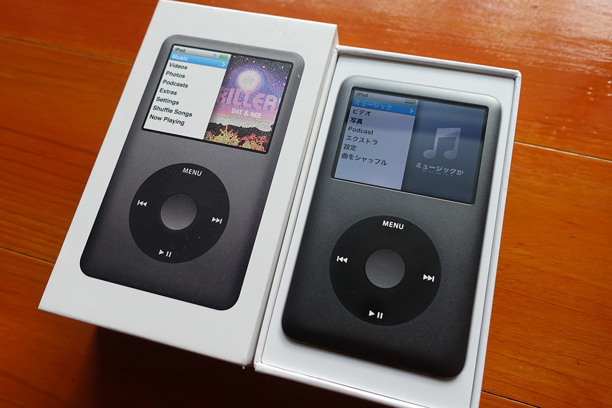 【免費送貨】Apple iPod classic 160GB MC297J / A帶盒（Apple·iPod Classic Black 160千兆） 原文:【送料無料】Apple iPod classic 160GB MC297J/A 箱付き (アップル・アイポッドクラシック黒 160ギガ)