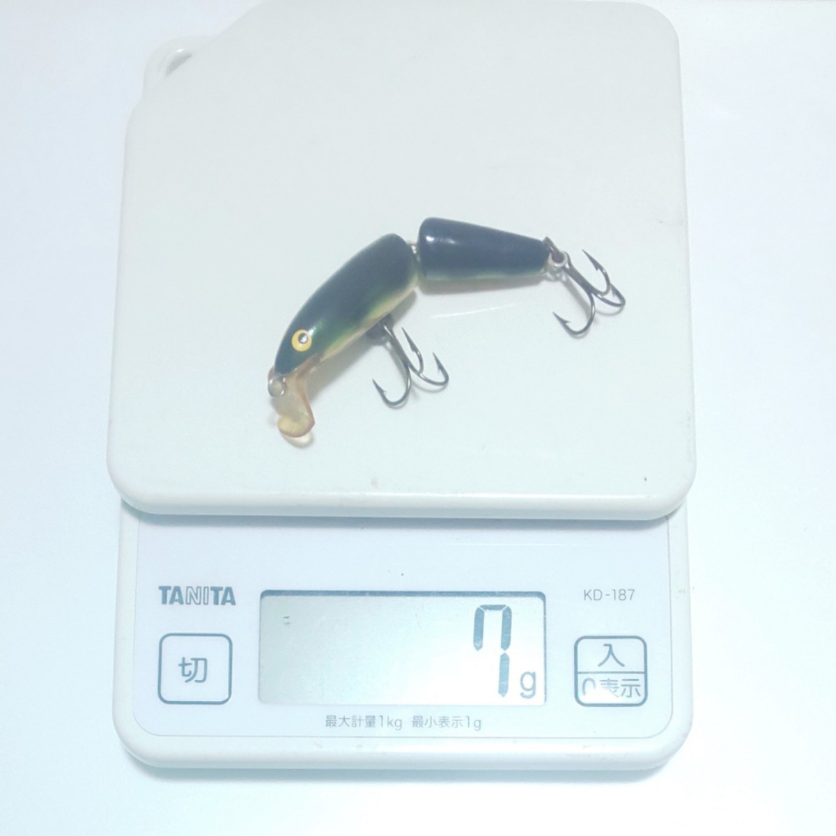 ラパラ CDJ-7 カウントダウン 旧パーチ OLD RAPALA COUNTDOWN J-7 FINLAND フィンランド ジョイントラパラ ★ オールドルアー １円～_画像8