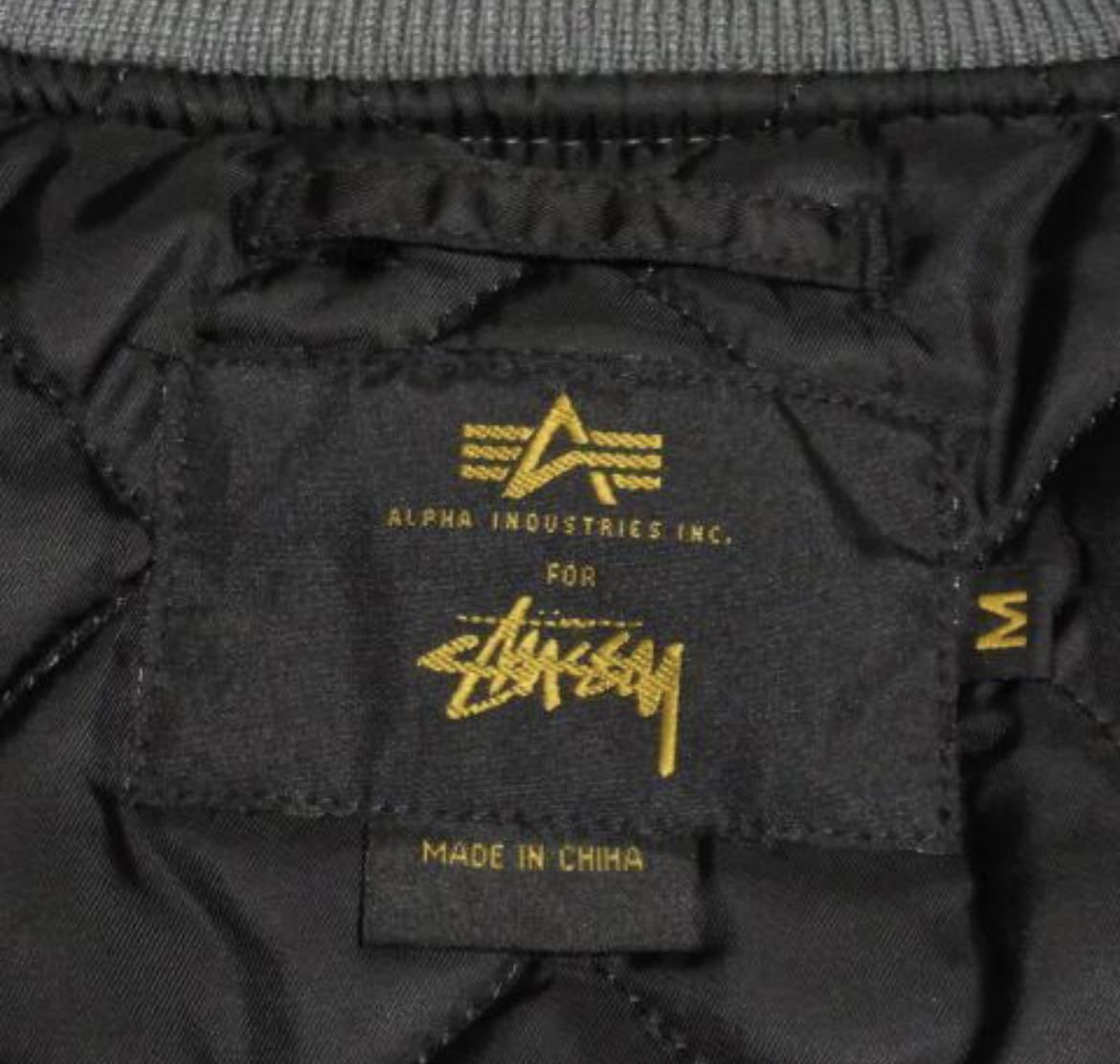 STUSSY 35周年 ALPHA MA-1 ステューシー ボンバージャケット STUSSY 35周年 ALPHA MA-1 ステューシー ボンバージャケット