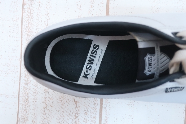 5-1849/K-SWISS レザースニーカー ケースイス 27.0cm_画像5