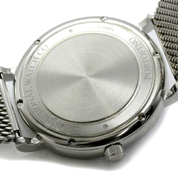 インターナショナルウォッチカンパニー IWC ポートフィノ IW356506 黒文字盤 メンズ腕時計 SS 自動巻き PORTOFINO 40mm_画像4