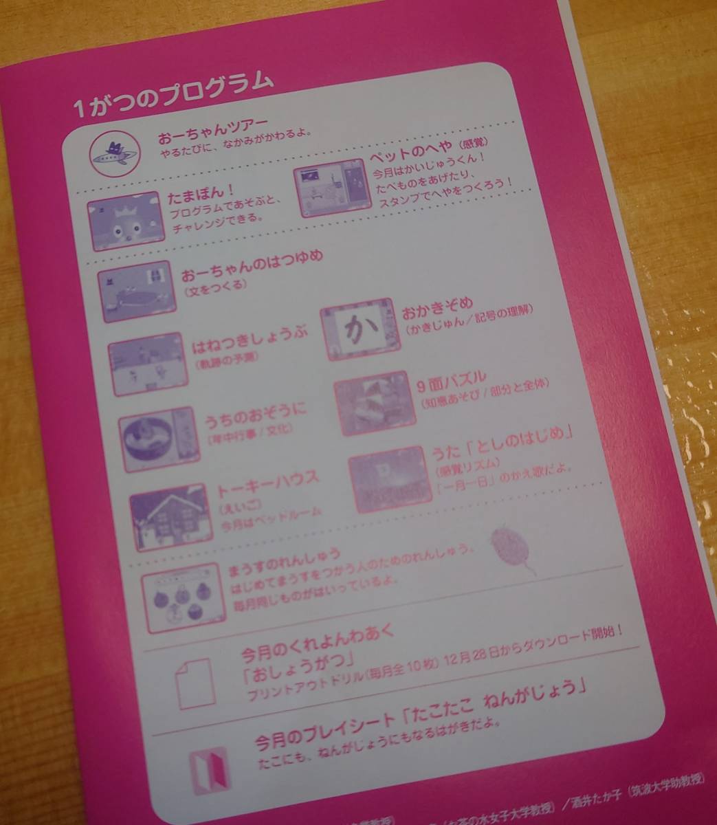 旺文社 まいにちがたからもの 知育幼児教育 パソコン用教材 1年分 (ねんちゅうさん:4～5歳コース) ママブック付き_画像6