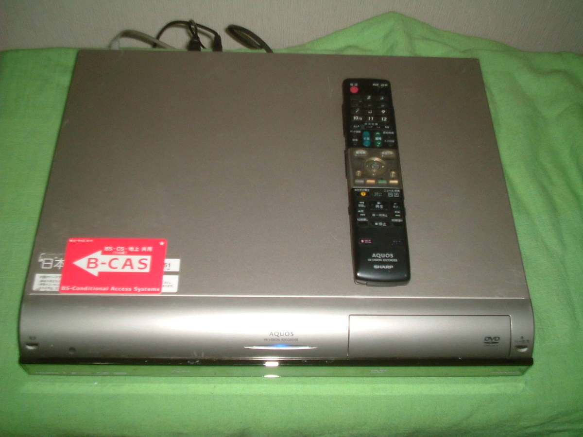 DVD難有り＞１ヶ月保証 シャープ DV-AC52 HDD/DVD/ レコーダー