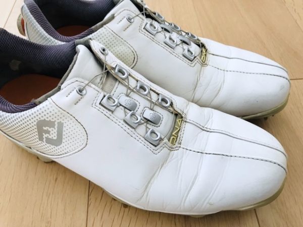 FOOTJOY★ダイヤル式ゴルフシューズ★白★26_画像3