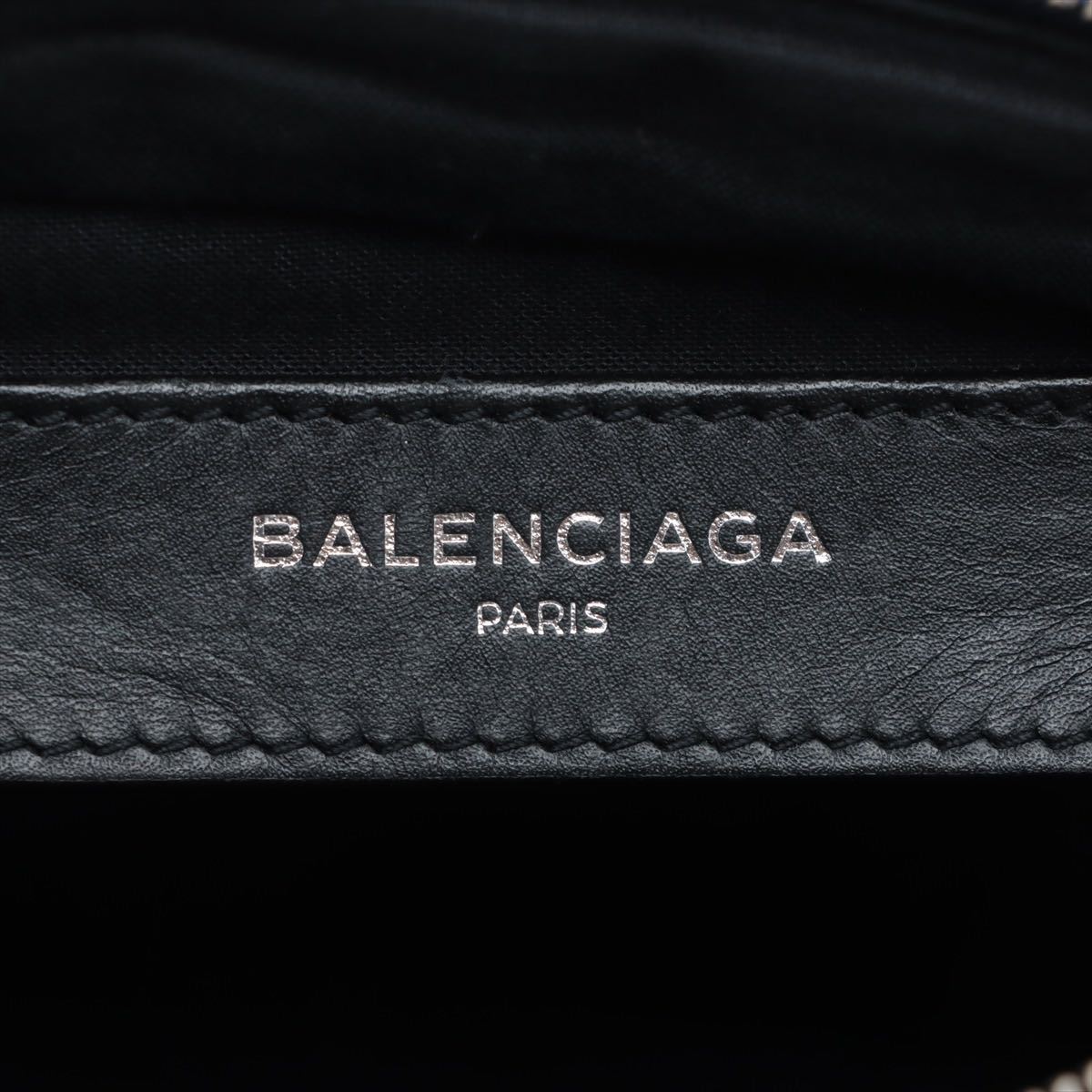 1円 BALENCIAGA バレンシアガ キャンバス レザー ボディーバッグ ウエストバッグ _画像6