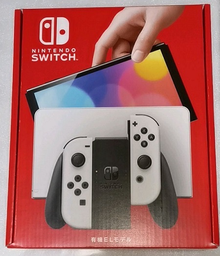 【新品未開封】任天堂 Nintendo Switch(有機ELモデル) ニンテンドースイッチ Joy-Con(L)/(R) ホワイト 本体  新型【送料無料】