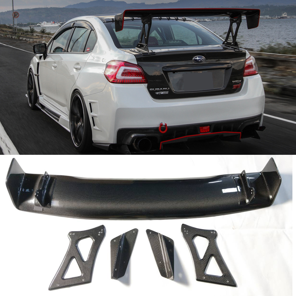 スバル WRX STI VAB VAG VRS EURO-STYLE GTウイング 1430ｍｍ カーボン＋ＦＲＰ_画像1