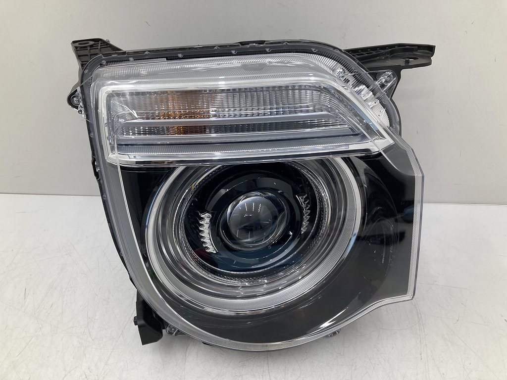 美品 割れ無 R4年 JH3 N-WGN L 走行1,394km 純正 右 LED ヘッドライト 運転席側 STANLEY W4834 JH4 打刻 9 (YX1064)_画像1