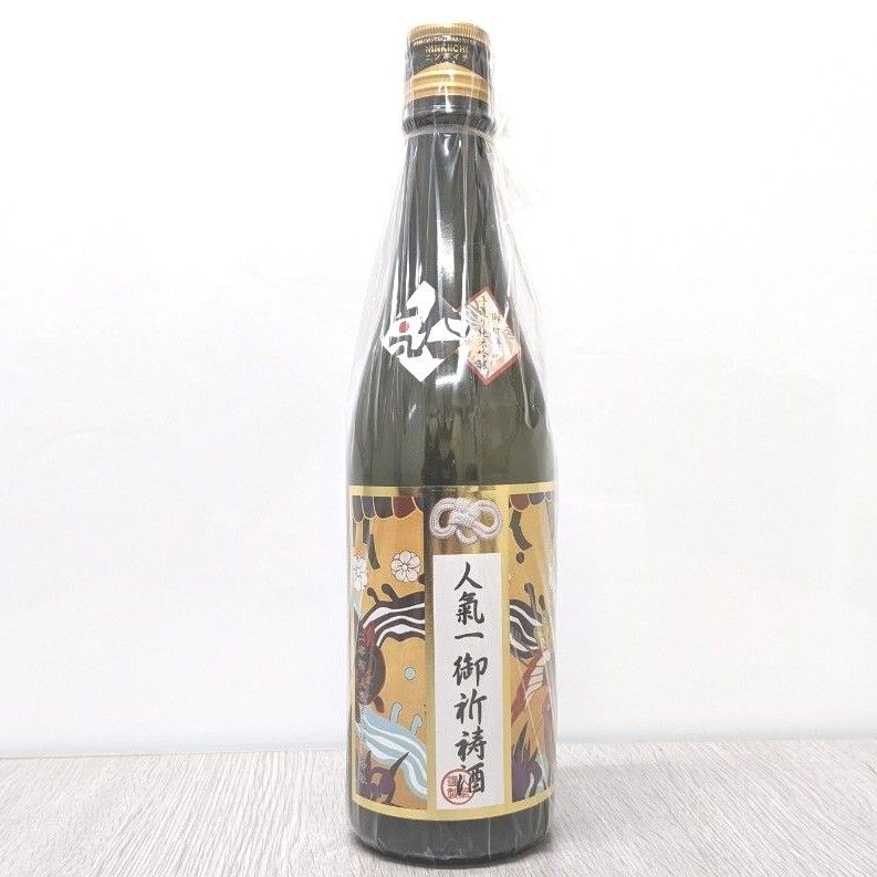 日本酒　人気一　大吟醸（木箱入り）、御祈祷酒純米吟醸　720ml　2本セット箱有