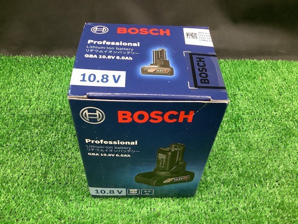 未開封 未使用品 BOSCH ボッシュ 10.8V 6.0Ah リチウムイオンバッテリー GBA10.8V6.0Ah 【1】_画像2