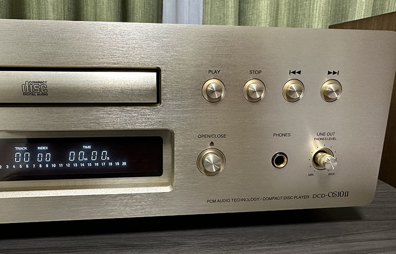 DENON DCD-DCD-S10II CDプレーヤー　完動整備済み品　新品純正ピックアップ交換済み　美品美音！_画像3