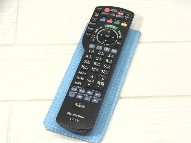 ★地デジOK★CATV STB★美品 TZ-HDW 610P (350時間) W8倍録画 USB録画もW8倍録★設定書付/超美品リモコン/B-CAS/HDMIケーブル◆２週間保証_純正　超美品リモコン