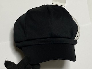 adidas アディダス キャスケット キャスハンチング 帽子 ブラック 3本ライン 展示未使用品_画像3