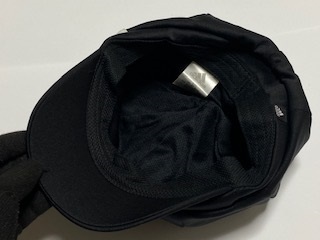 adidas アディダス キャスケット キャスハンチング 帽子 ブラック 3本ライン 展示未使用品_画像7