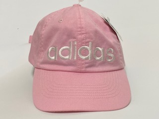 adidas アディダス ADJUSTABLE 吸湿速乾 Cap キャップ 帽子 ピンク 展示未使用品_画像1