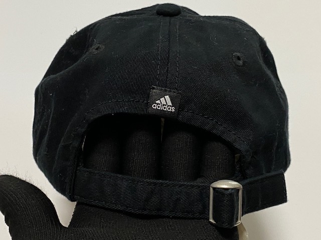 adidas アディダス Cap ローキャップ 帽子 吸湿速乾 ブラック 展示未使用品_画像5