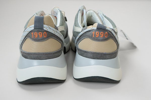 美品* diadora HERITAGE ◆ N9000 TXS H STONE WASH スニーカー 26.5cm カーキ シューズ 靴 ディアドラ ◆K-3_画像5