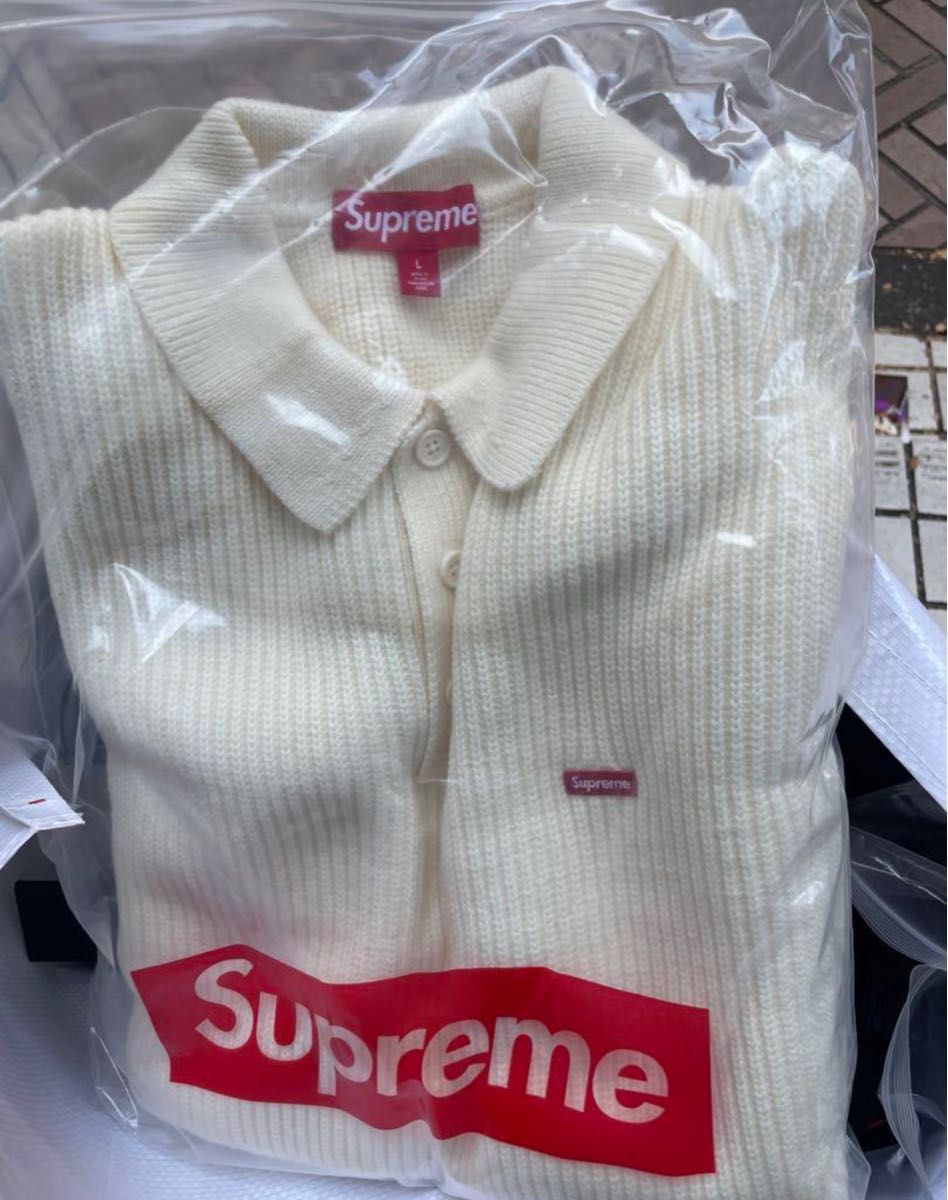 Supreme Small Box Polo Sweater 