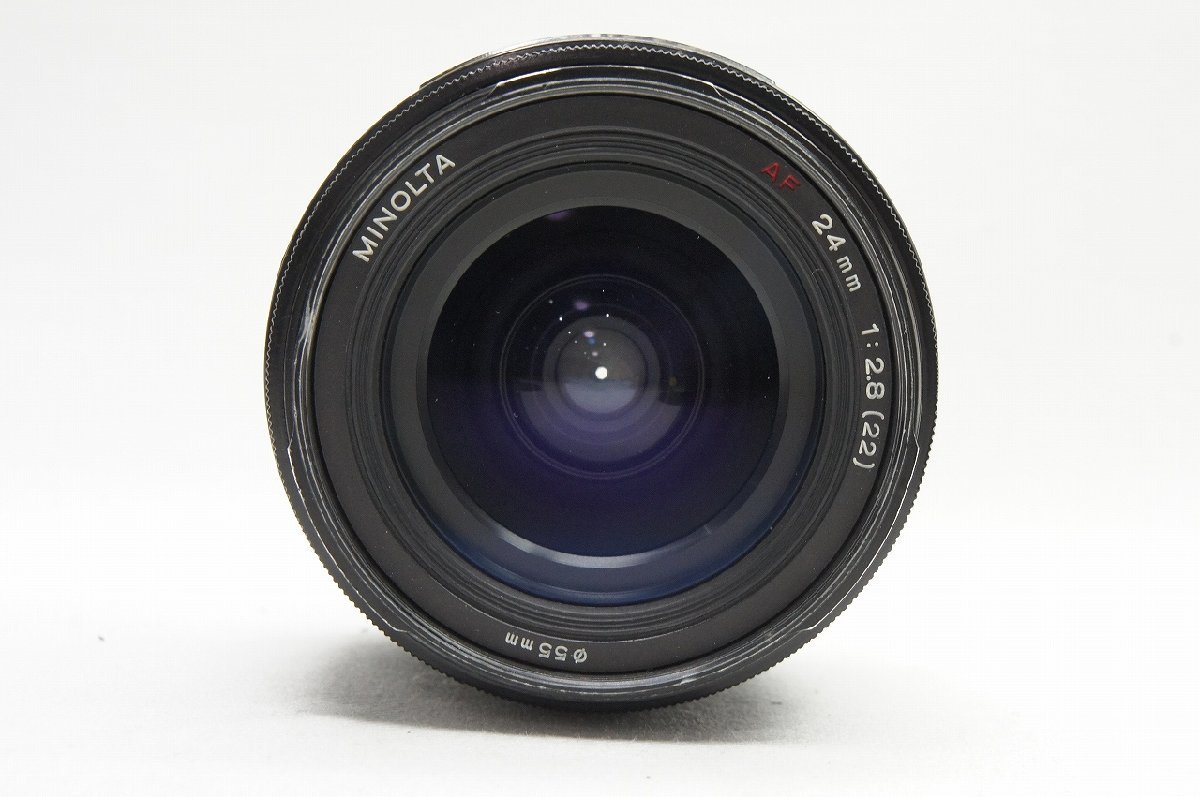 【適格請求書発行】MINOLTA ミノルタ AF 24mm F2.8 SONY ソニー αマウント【アルプスカメラ】231109a_画像4