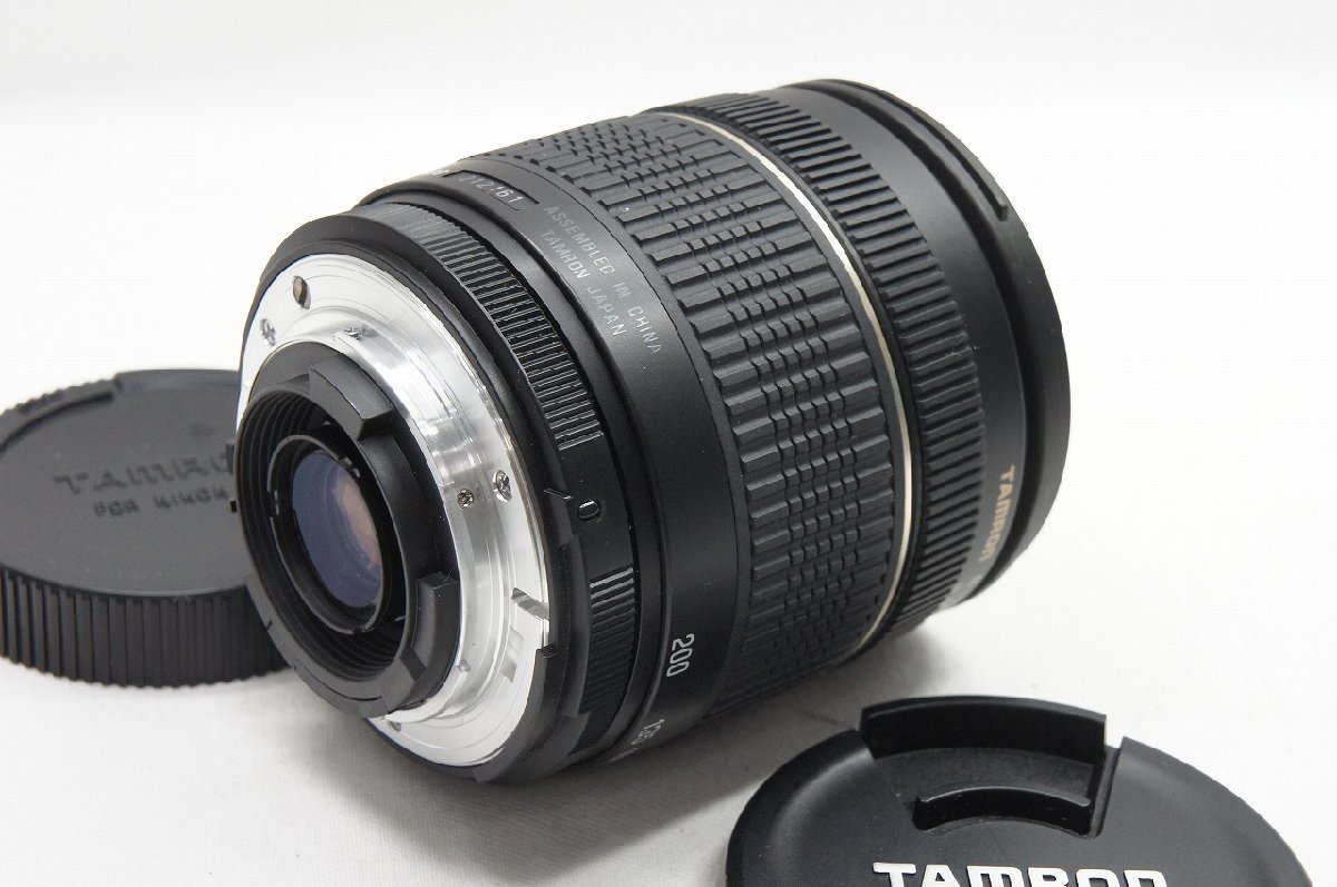 【アルプスカメラ】訳あり品 TAMRON タムロン AF 28-200mm F3.8-5.6 MACRO ASPHERICAL XR IF A03 Nikon ニコン Fマウント フード付 230416x_画像3
