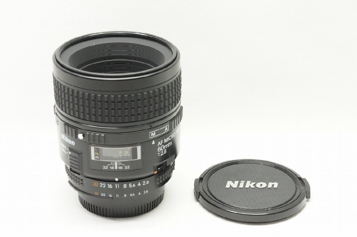 【アルプスカメラ】訳あり品 Nikon ニコン AF MICRO NIKKOR 60mm F2.8 単焦点レンズ 230929w_画像1