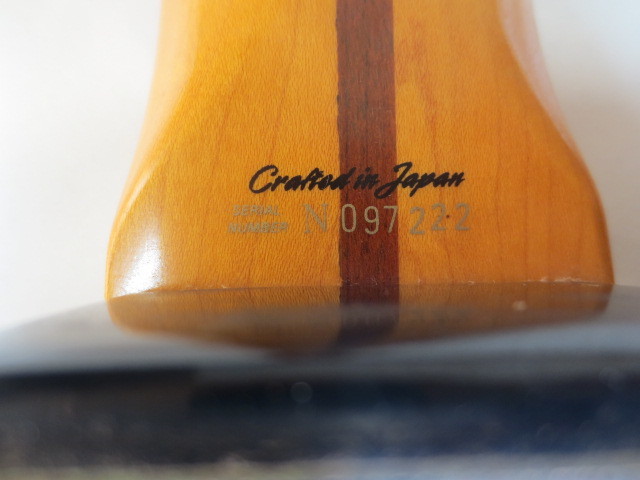 Fender フェンダー ストラトキャスター JAPAN　Nシリアル ジャンク品 中古 ケース付き_画像5