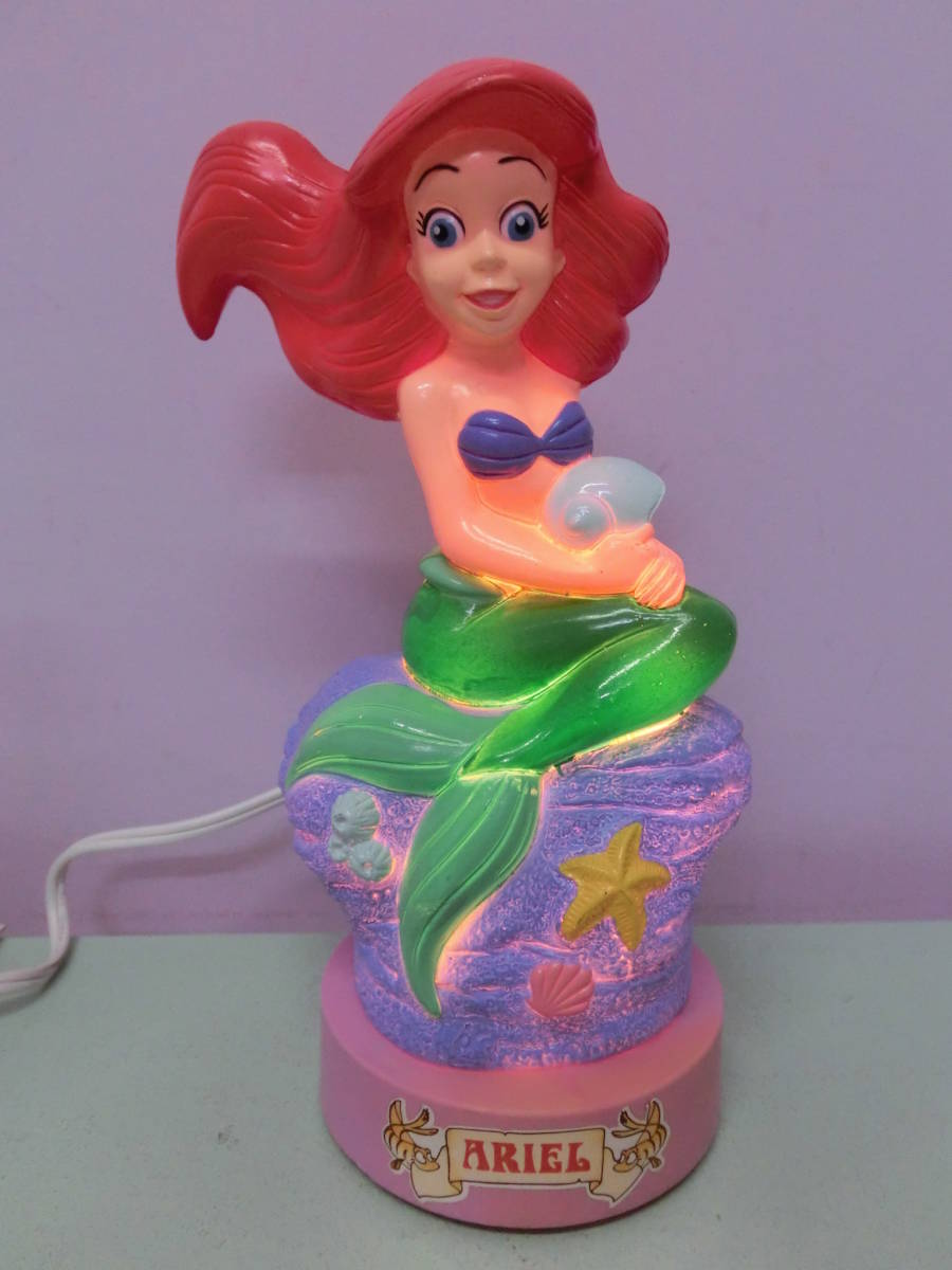  Disney Little Mermaid * Ariel внутренний свет свет в салоне 90s Vintage интерьер фигурка кукла *Disney The Little Mermaid