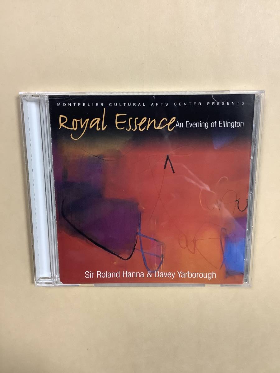 送料無料 SIR ROLAND HANNA & DAVEY YARBOROUGH「ROYAL ESSENCE 〜 AN EVENING OF ELLINGTON」輸入盤_画像1