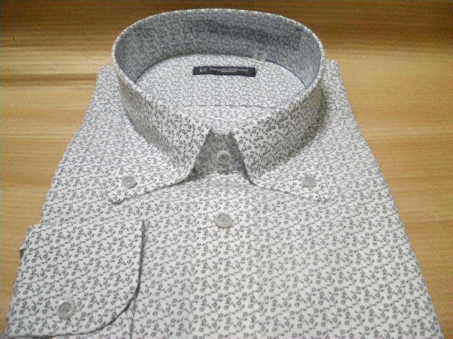 大きいサイズ ６Ｌ*HIROKO KOSHINO*綿100% 高級Yシャツ形態安定加工_画像4